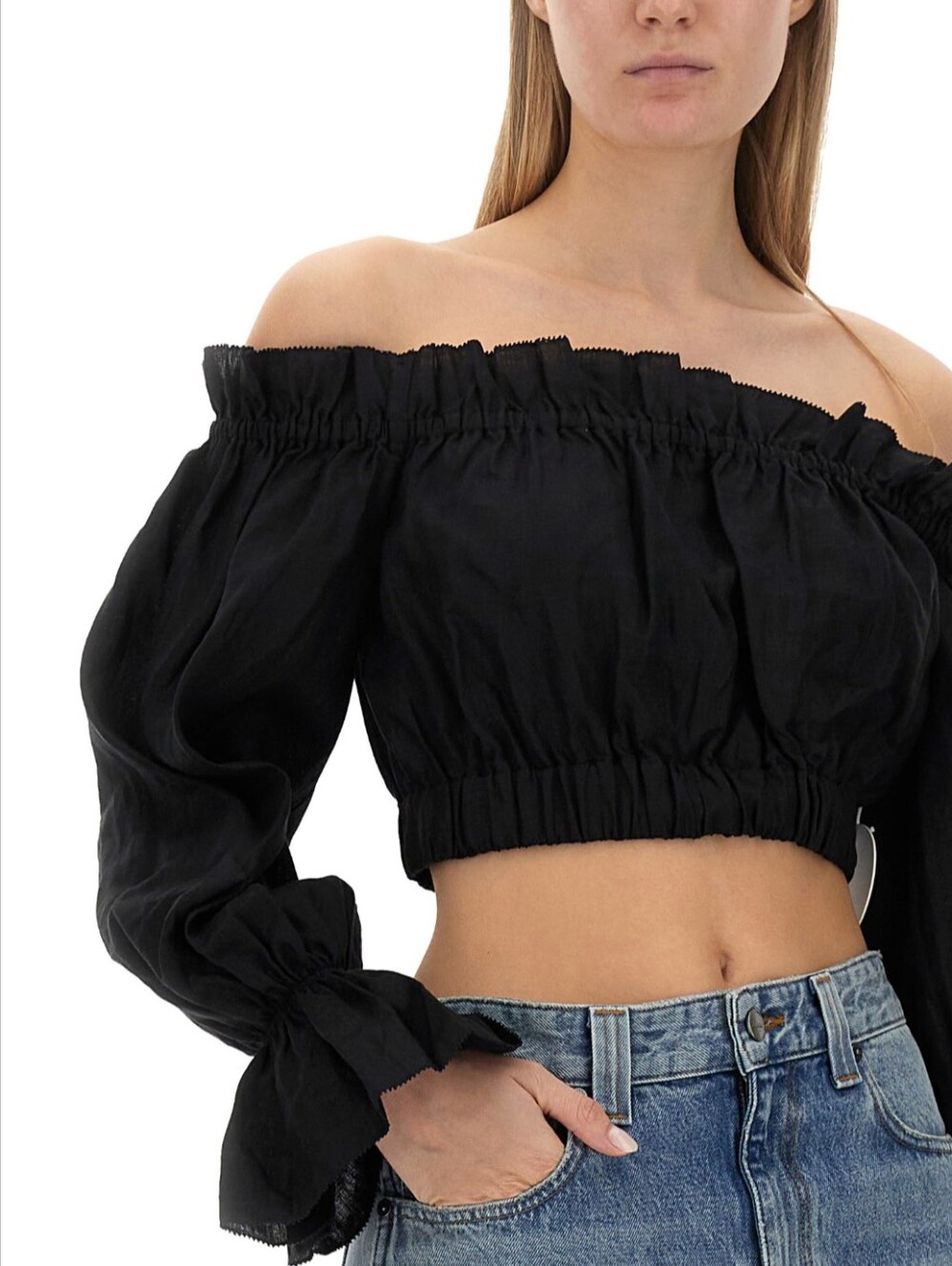 Staud Tristan Linen Top - Size S